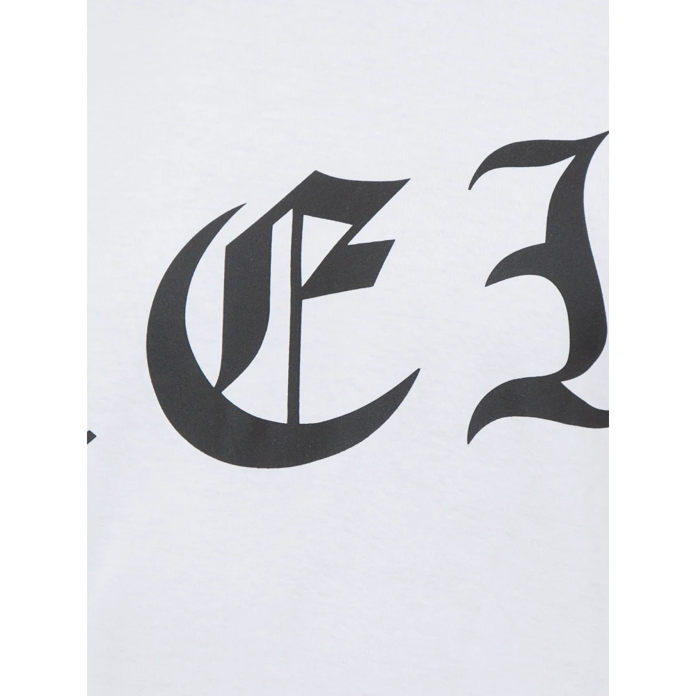 Philipp Plein Witte T-Shirt met Ronde Hals White Heren