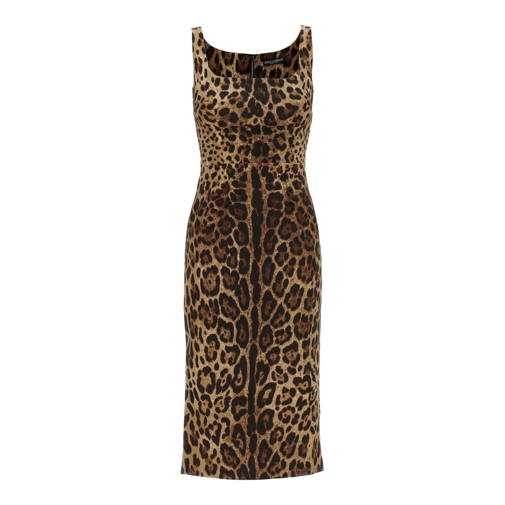 Dolce & Gabbana Vrouw Bruin Kleedjes Dames, M, Kleedjes
