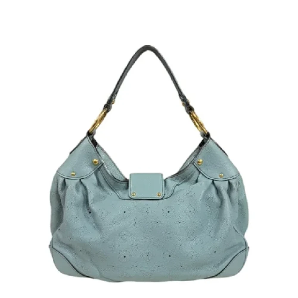 Louis Vuitton Vintage Pre-owned Leather louis-vuitton-bags Blue Dames
