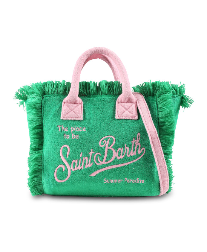 groene-strandtas-met-franje