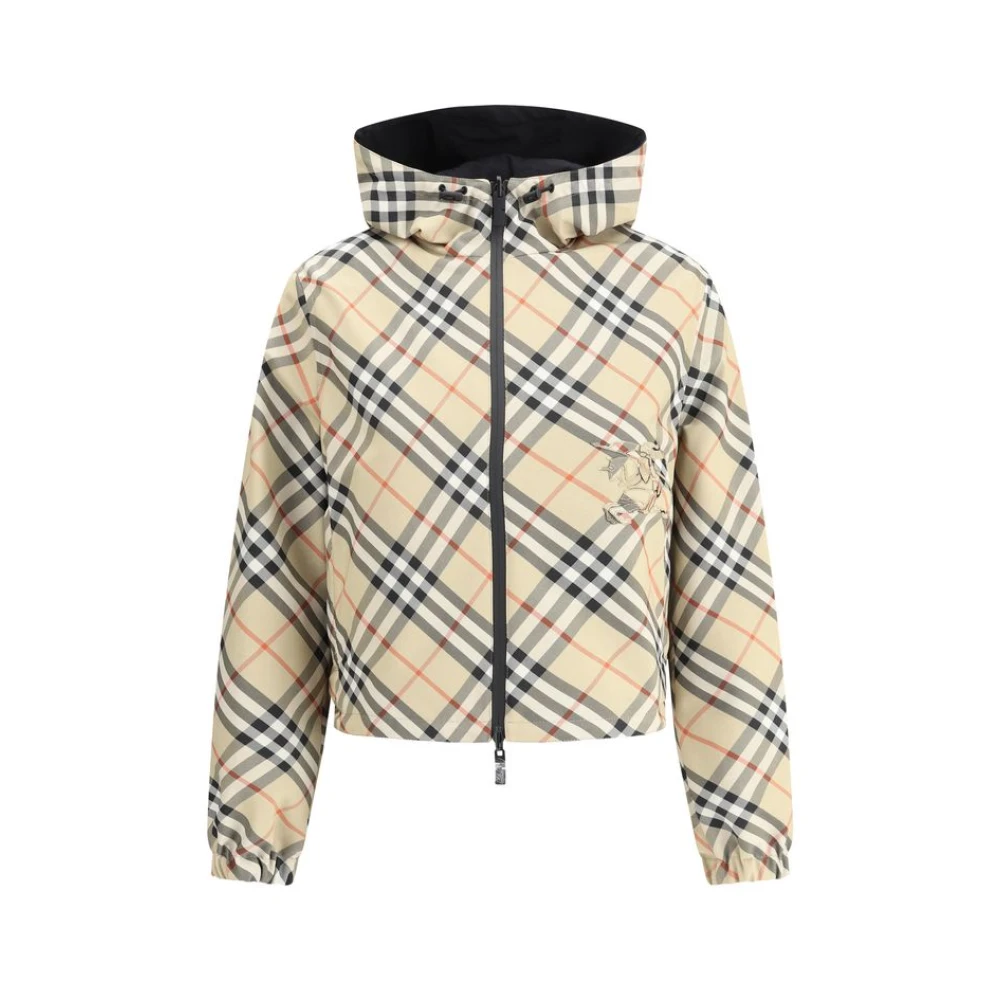 Burberry Omkeerbare capuchonjas Beige Dames