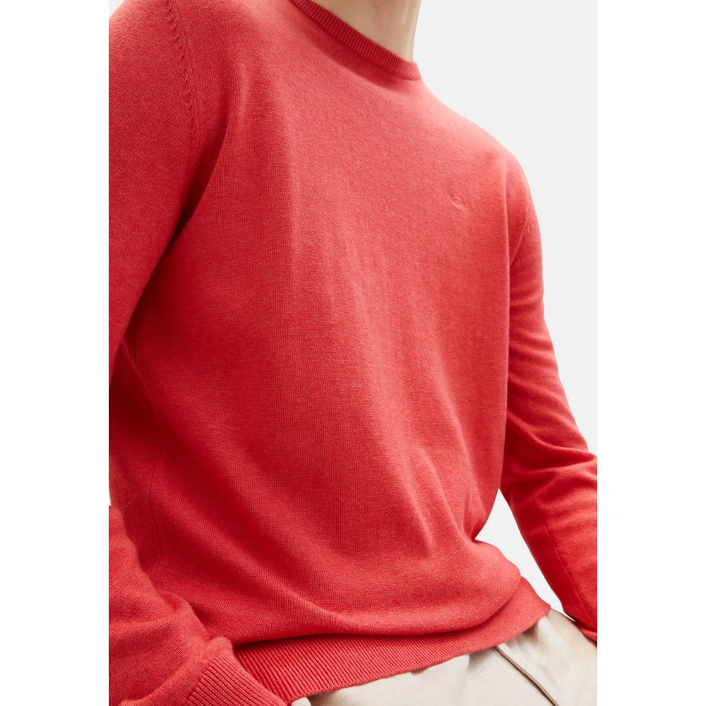 Tom Tailor Sweatshirts & Hoodies Red Heren