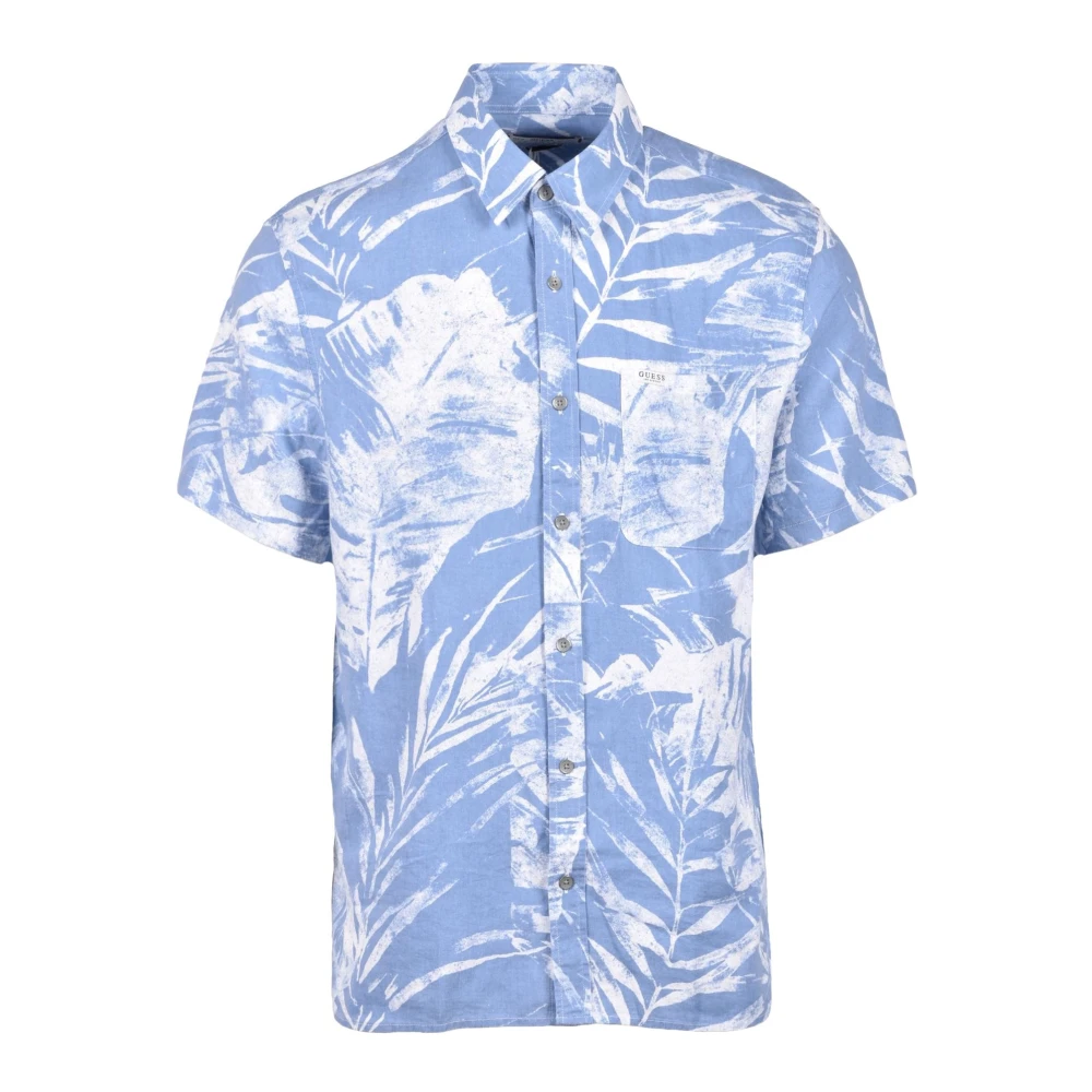 Guess Overhemd Blue Heren