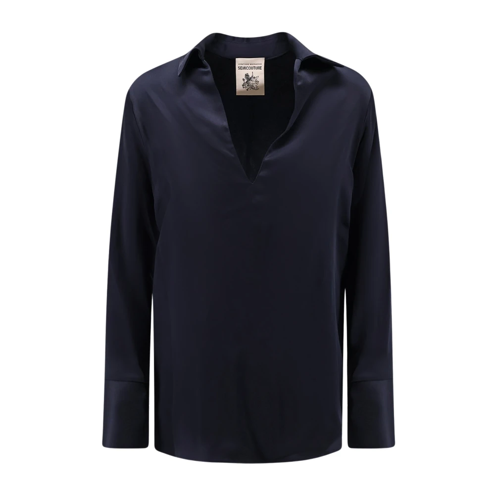 Semicouture Donna Blu - Blouses - Blouses & Shirts - S