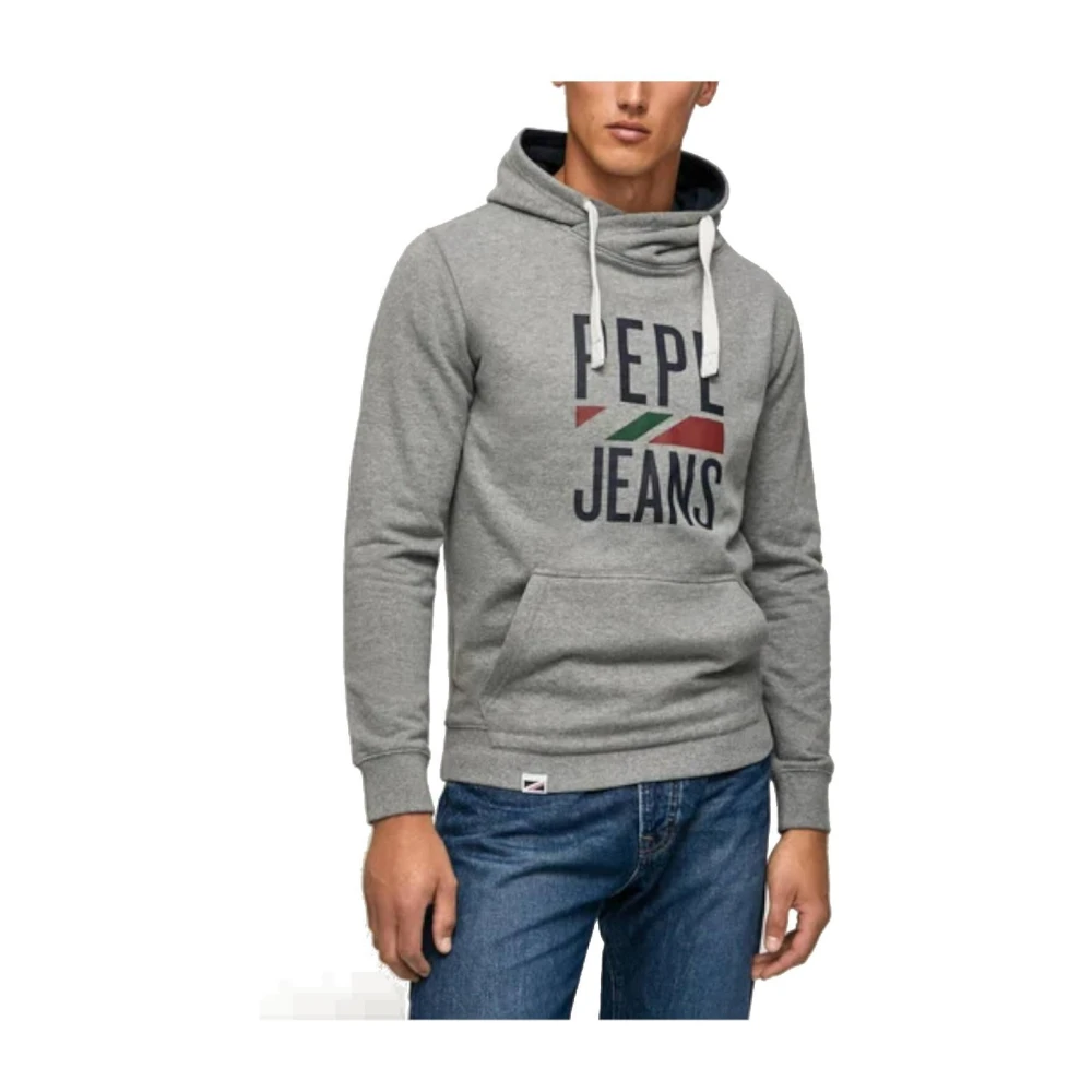 Pepe Jeans Men's Gray Hoodies