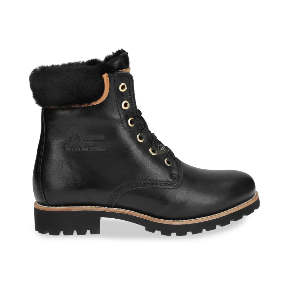 Panama Jack Damen Schwarz Schuhe - Panama 03 Igloo Travelling Leder (, Gr. 38) - Bild 3
