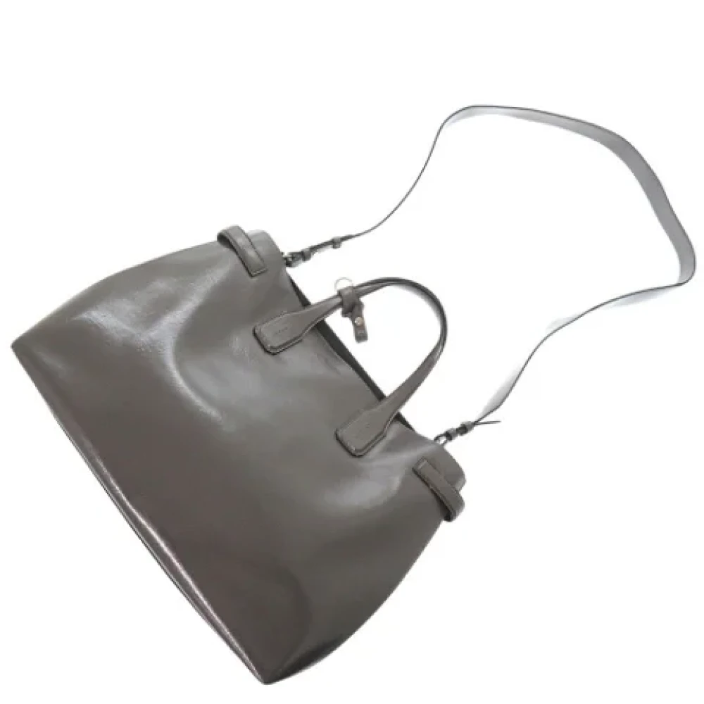 Burberry Vintage Pre-owned Fabric handbags Gray Dames