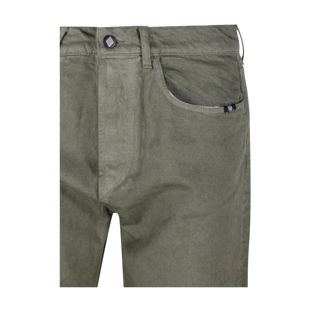 Amish Olive Branch Jeans Green Heren