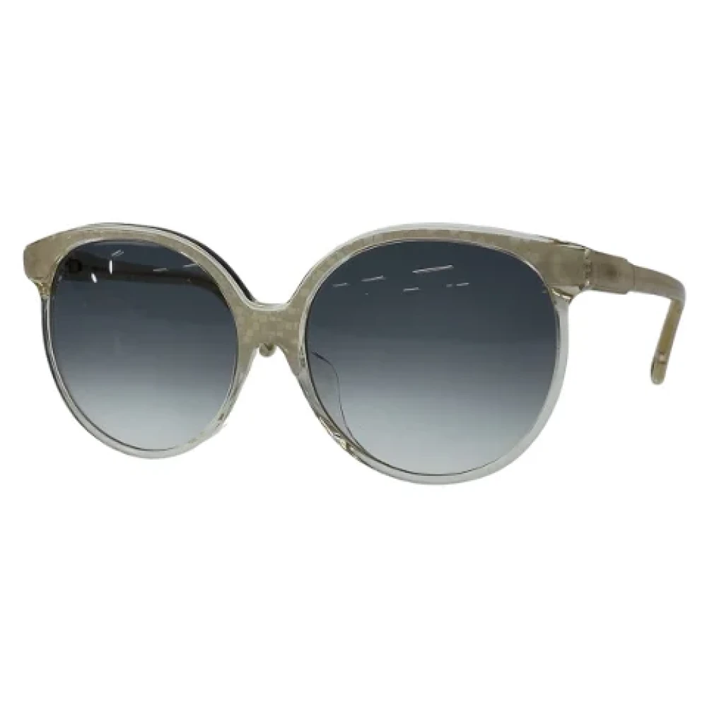 Chloé Pre-owned Plastic sunglasses Beige Dames
