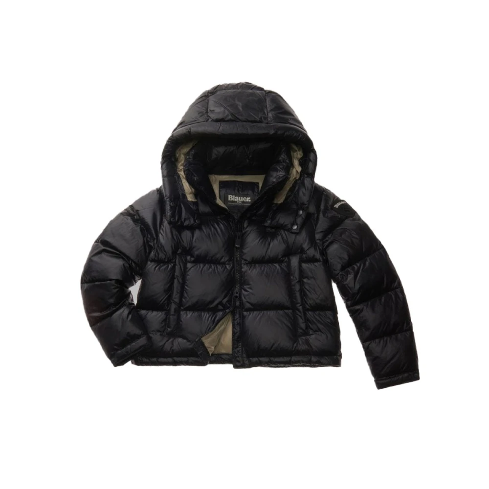 Blauer Zwarte Jassen voor Vrouwen Aw24 Black Dames