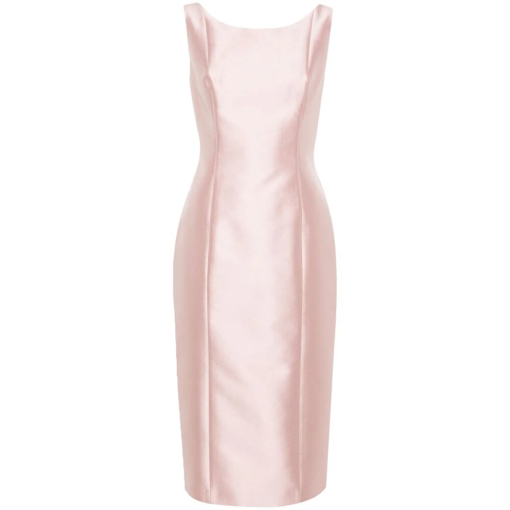 Fely Campo Midi Dresses Pink Dames