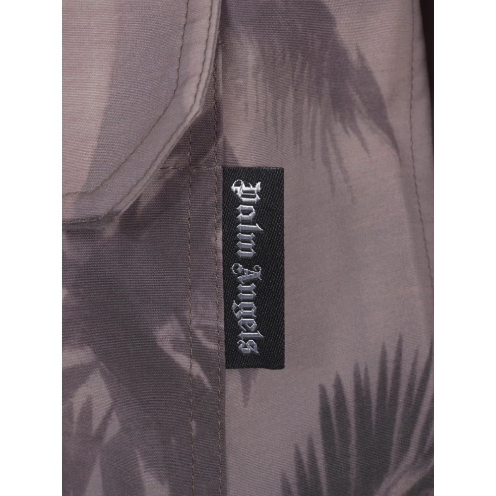 Palm Angels Beige Zee Kleding Sunset Palms Zwembroek Multicolor Heren