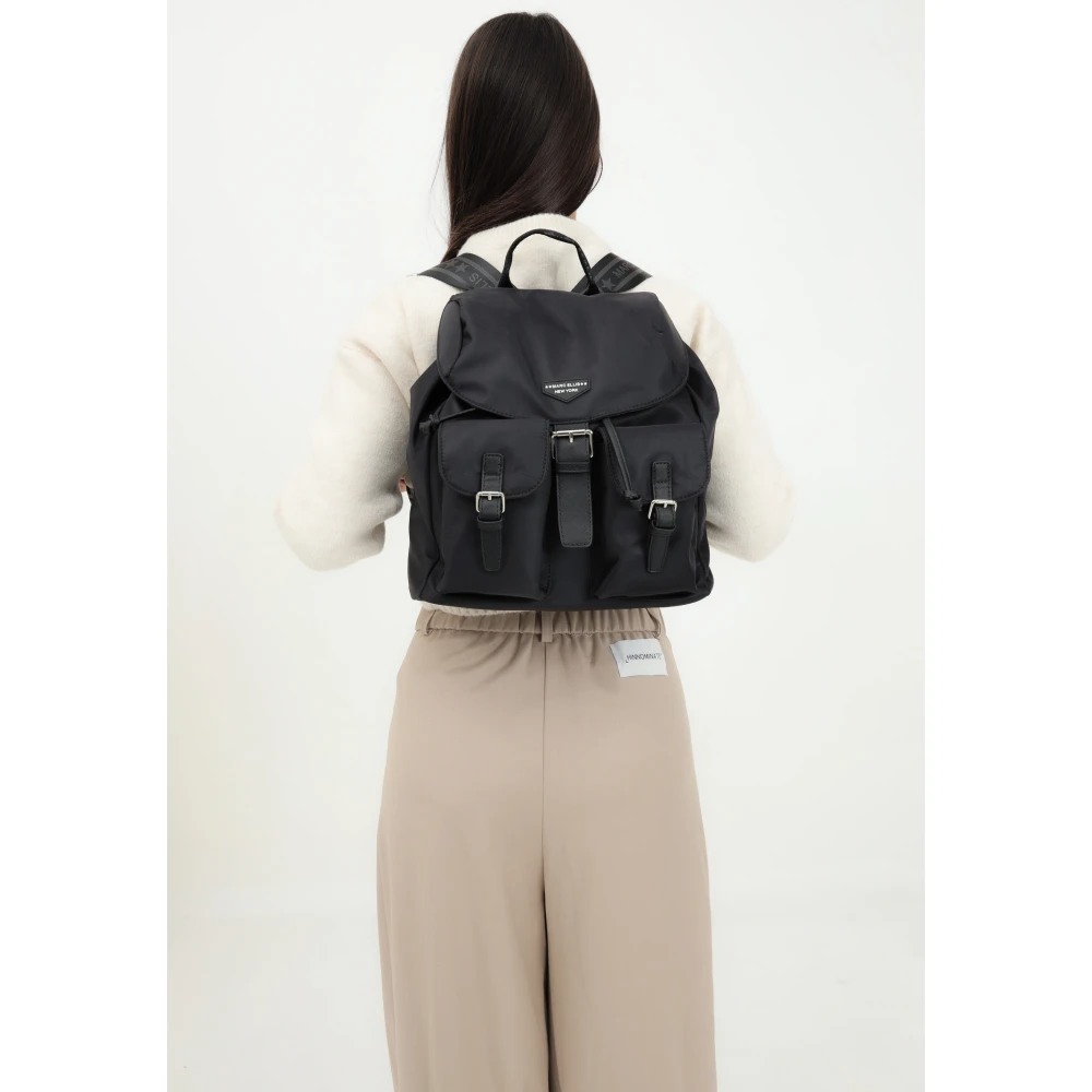 Marc Ellis Urban-chic Zwarte Rugzak Black Dames