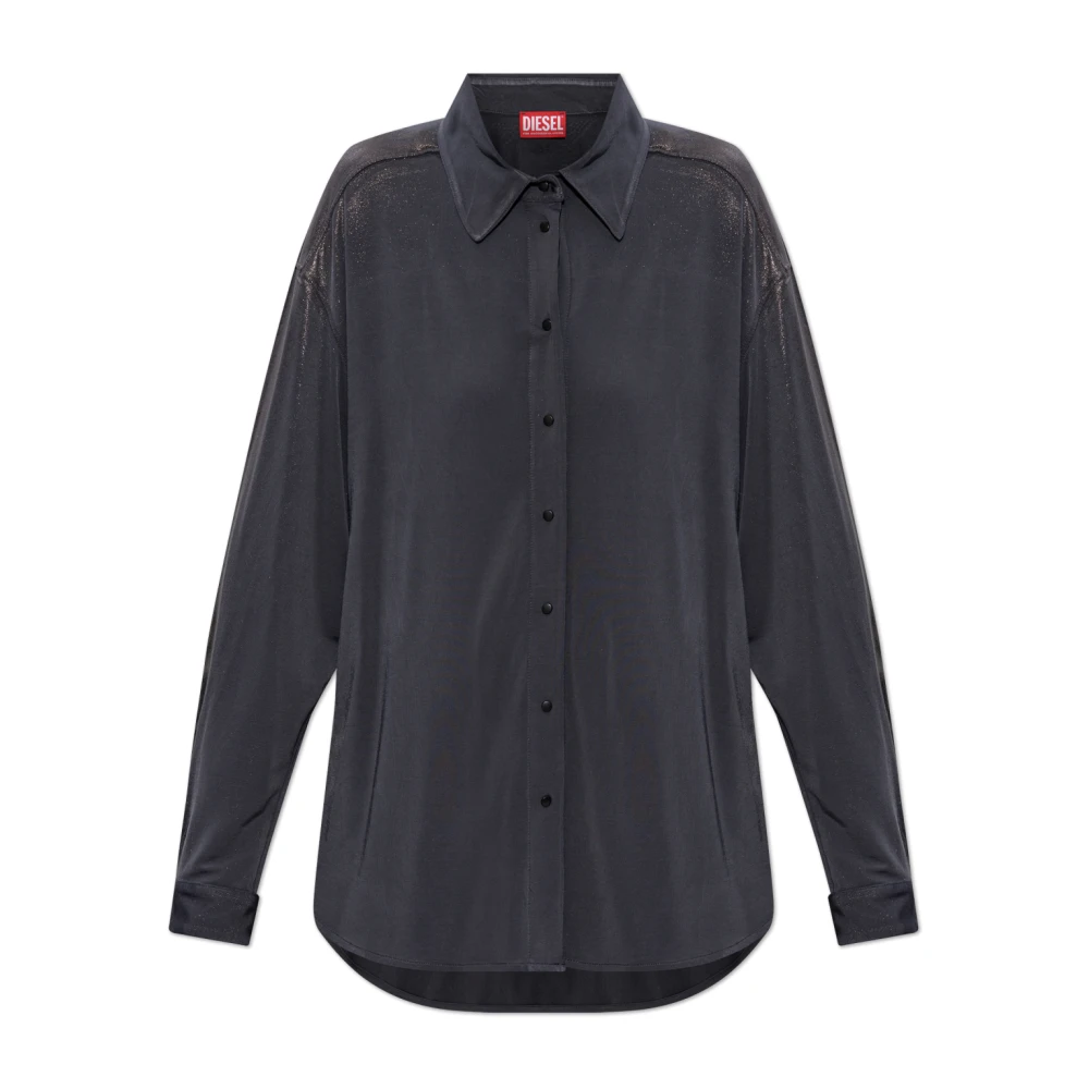 Diesel Donna Grigio Camicette 2XS, New,