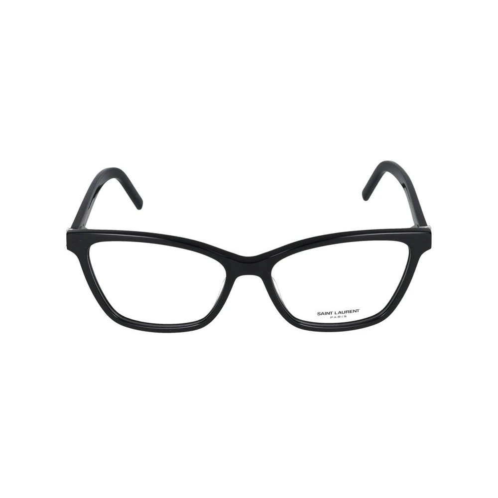 Saint Laurent Women's Black Glasses, 56 Mm, Transparent Eyeglasses Sl M128