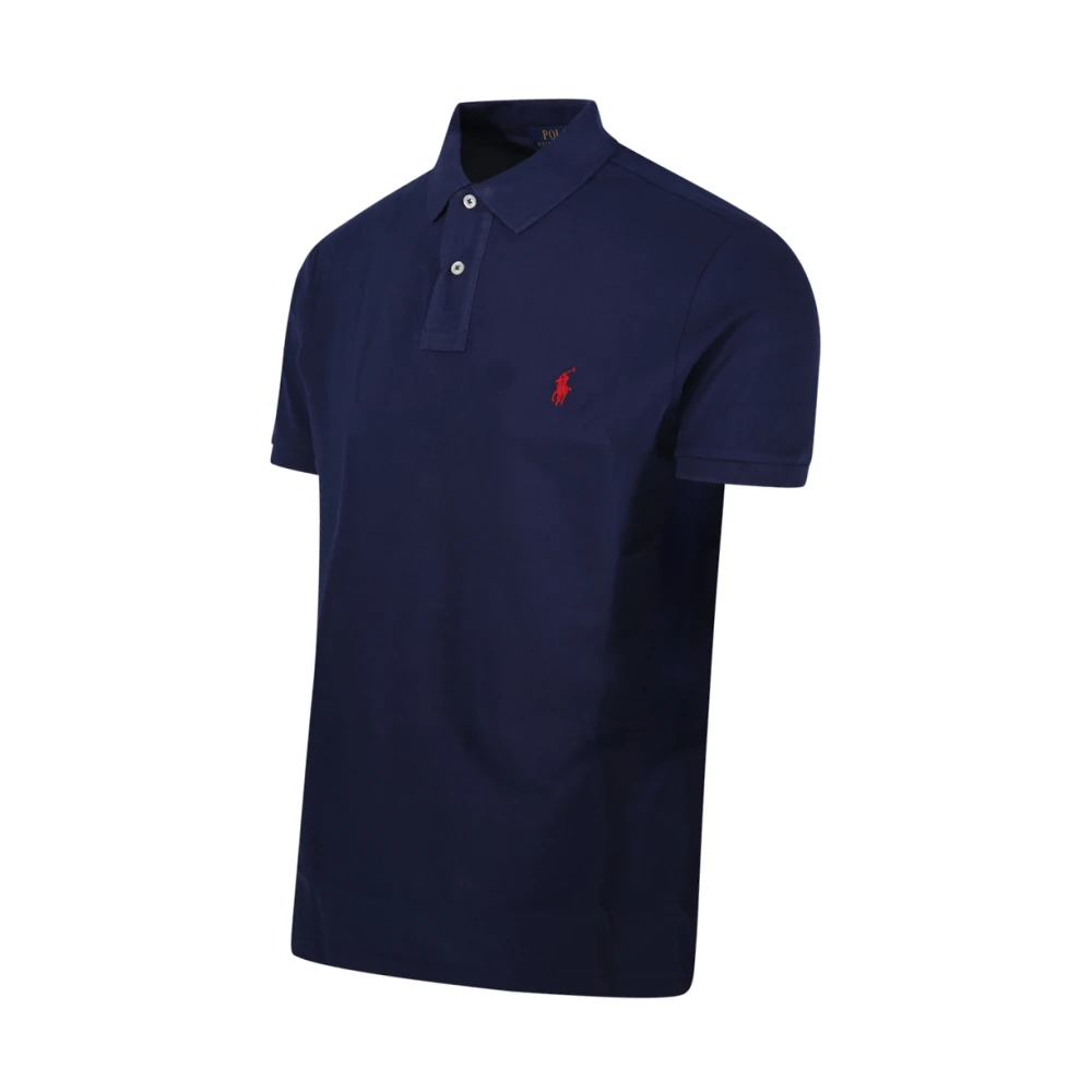 Ralph Lauren S S Polo Blue Heren