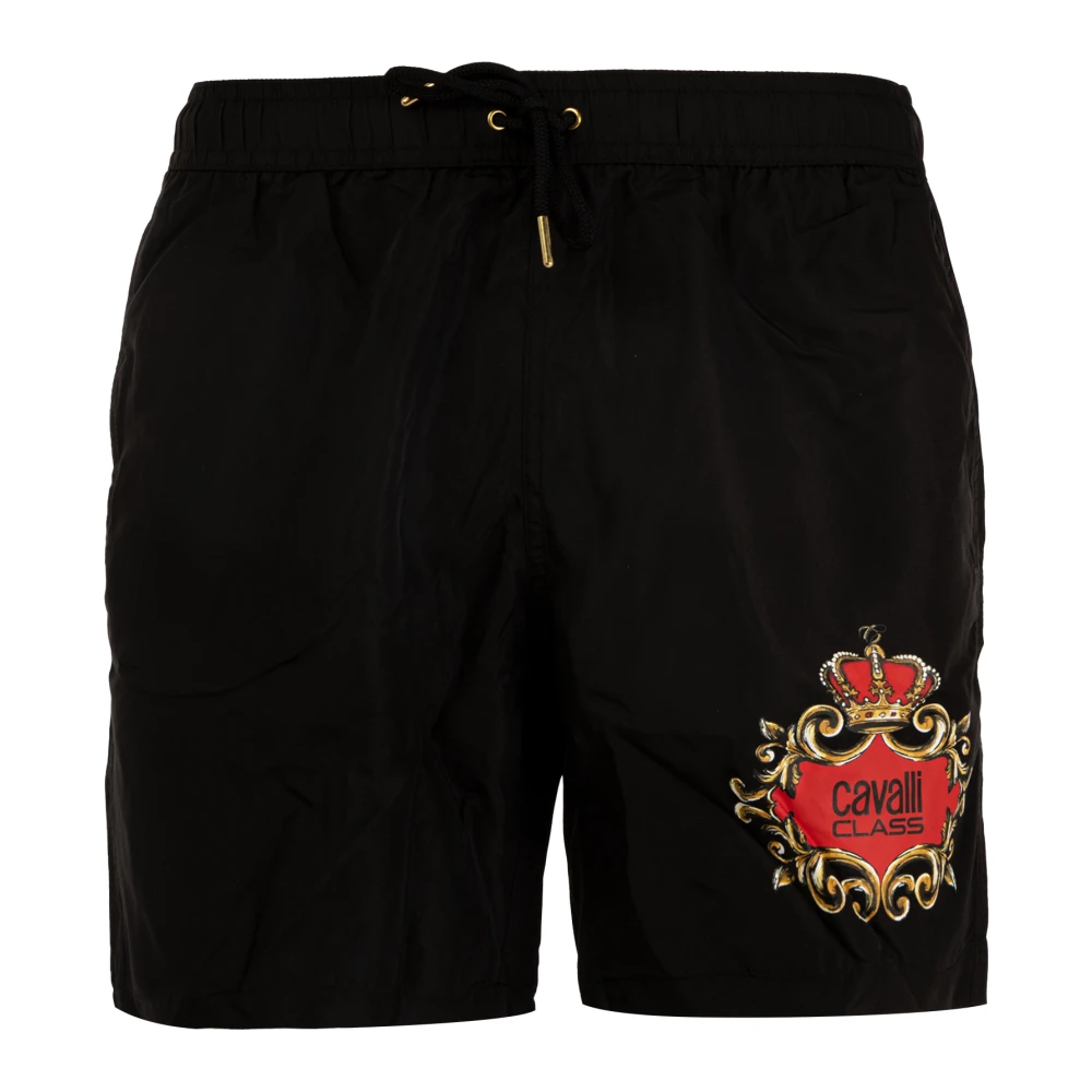 Cavalli Class Boxer Style Herenzwemkleding Black Heren