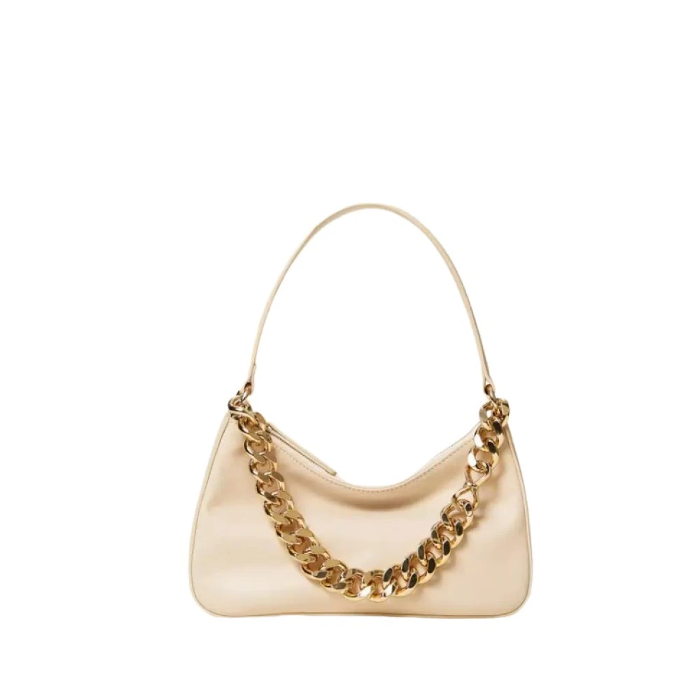 Twinset Women's Beige Shoulder Bags, One Size, Liliane Small Hobo Bag