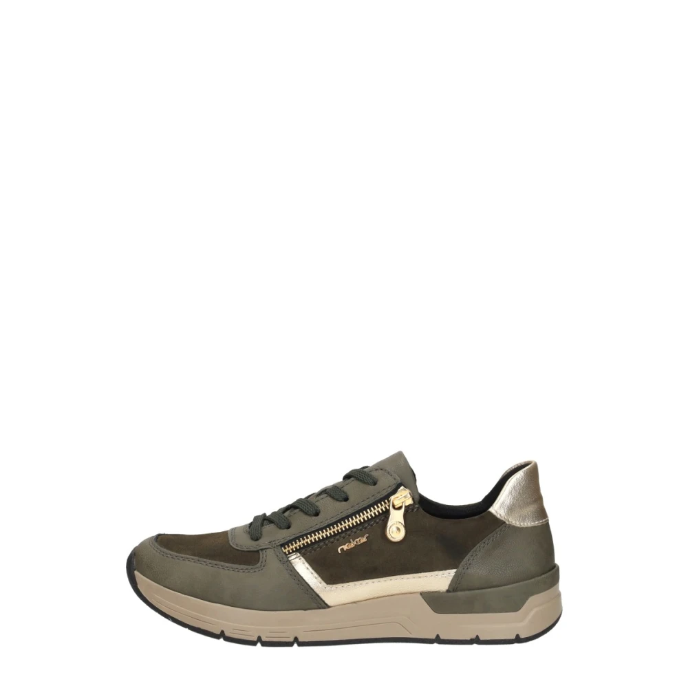 Rieker Sneakers Laag Dames Schoenen Groen