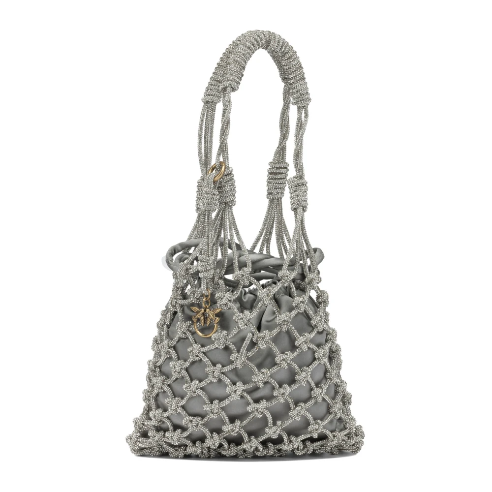 Pinko Donna Grigio Borse, Taglia Unica, New, - Immagine 3