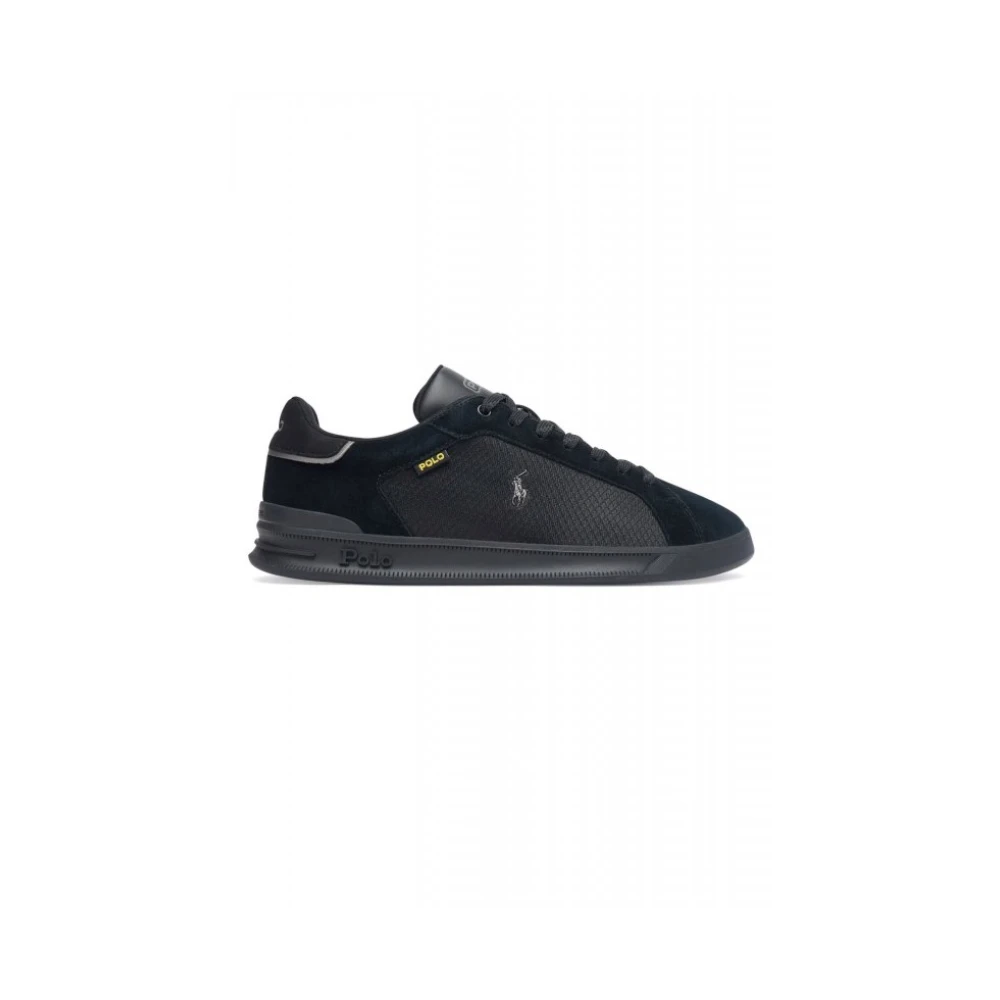 Ralph Lauren Uomo Nero Scarpe, 44 Eu, New,