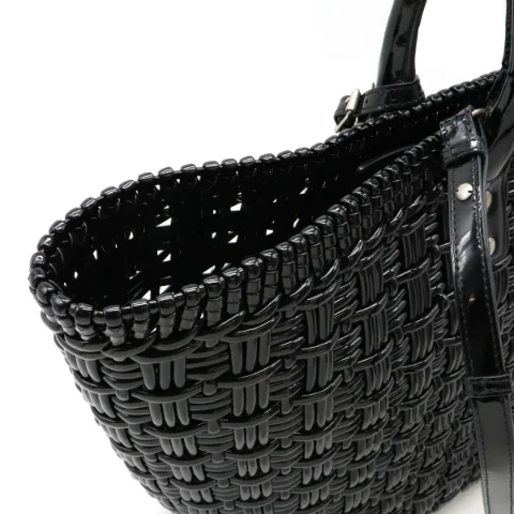 Balenciaga Vintage Pre-owned Plastic handbags Black Dames