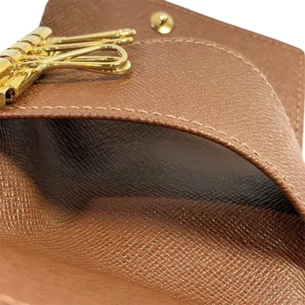 Louis Vuitton Vintage Pre-owned Fabric key-holders Brown Unisex