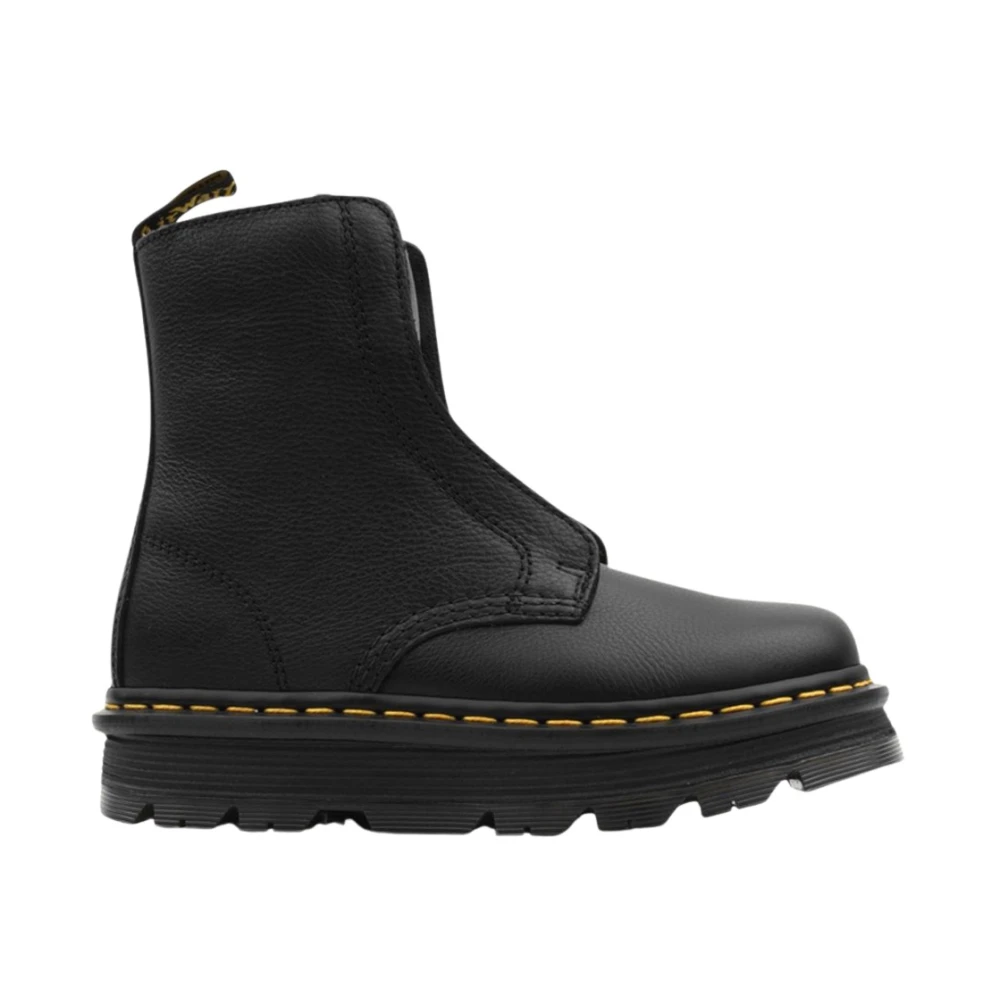 Dr. Martens Unisex Nero - Zebzag Laceless Ankle Boot - Shoes - 36 Eu