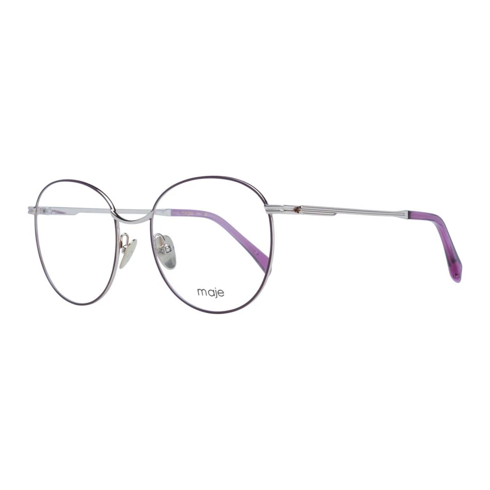 Maje Stijlvolle Metalen Optische Frames Purple Dames
