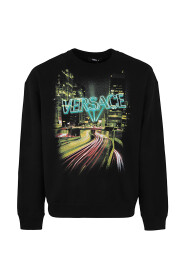 City Lights Print Sweatshirt