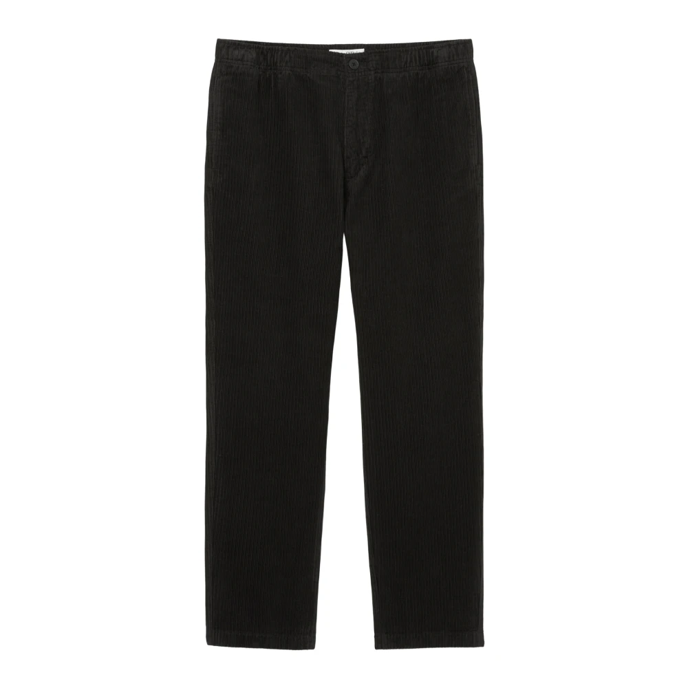 Marc O'Polo Ribfluwelen joggingbroek Black Heren
