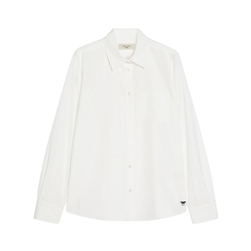 Max Mara Women's White Classic Bracco Shirt
