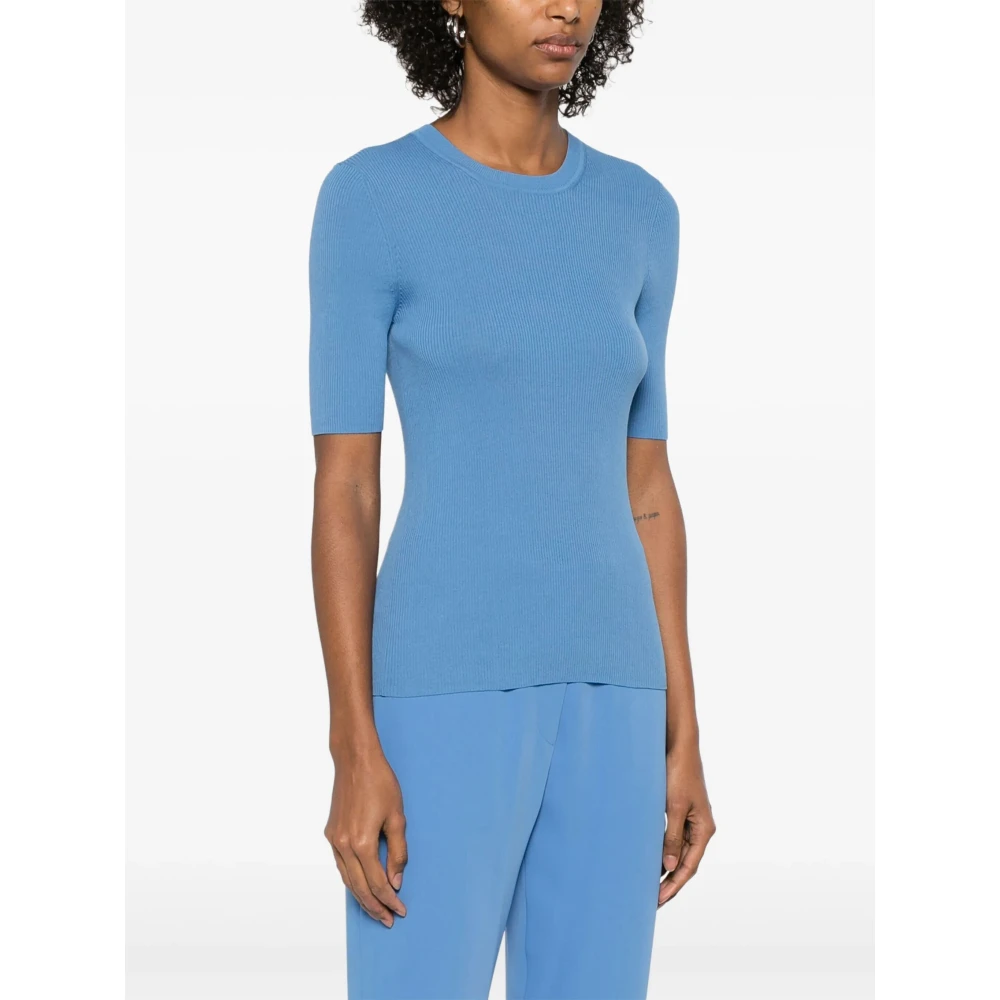 P.a.r.o.s.h. Blauwe tops voor een stijlvolle uitstraling Blue Dames
