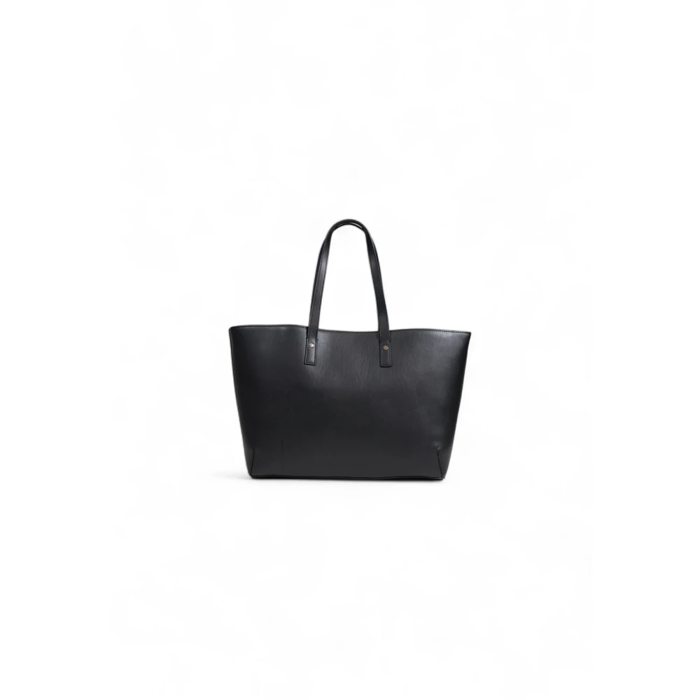 Tommy Hilfiger Chique Tote Tas Herfst Winter Collectie Black Dames