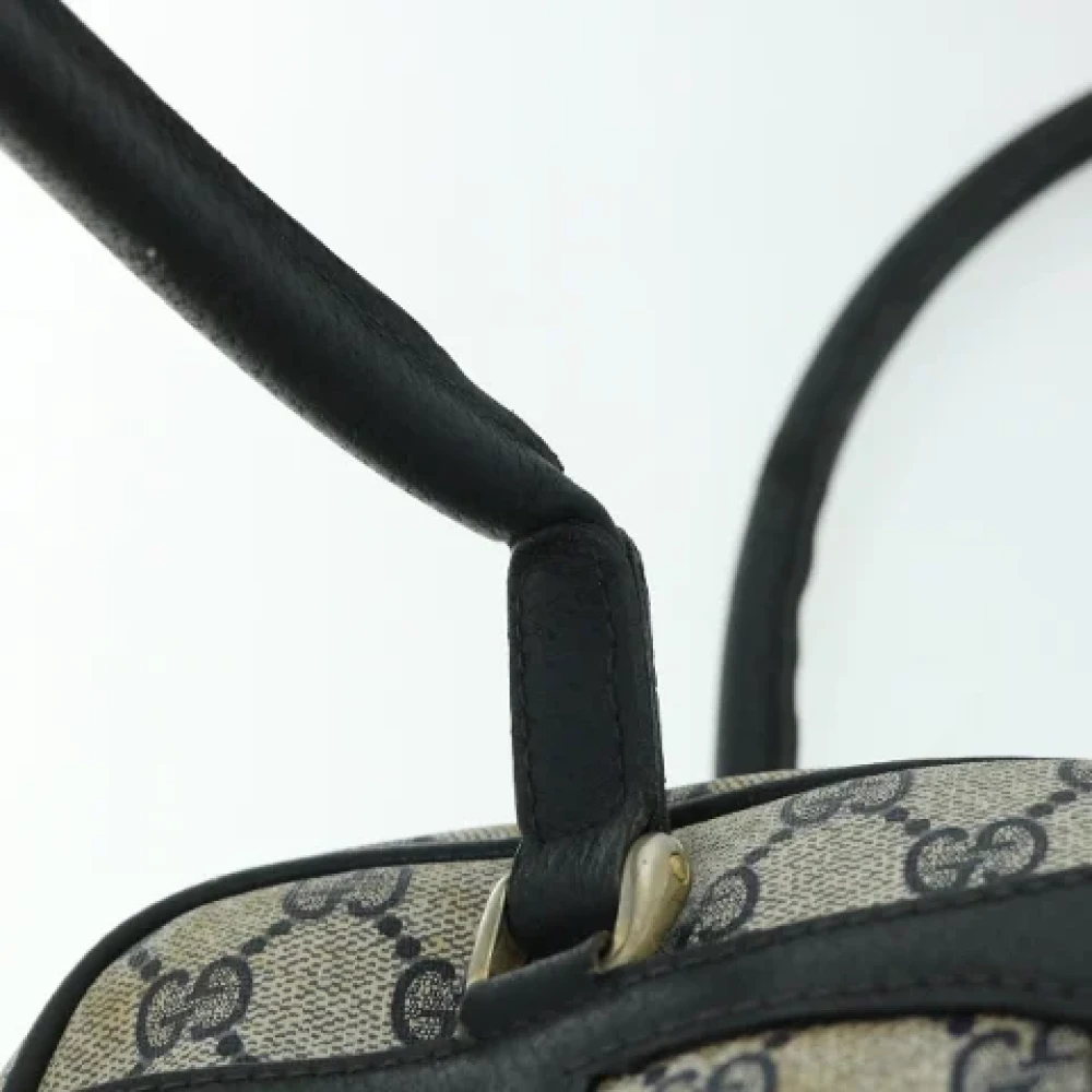 Gucci Vintage Pre-owned Leather handbags Blue Dames