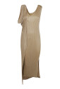 robe-en-daim-plissee