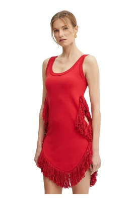 Fringe Mini Dress