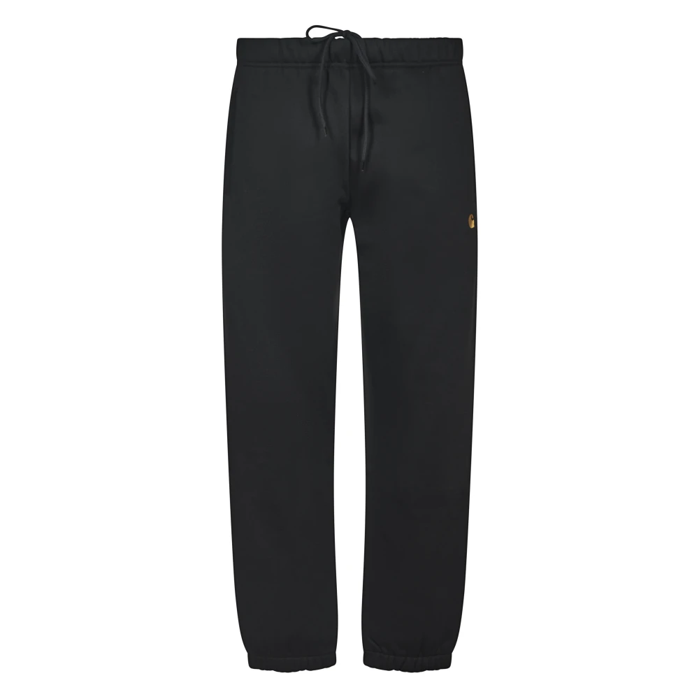 Carhartt Wip Men's Black Sweatpants, L, Chase Sweat Pant