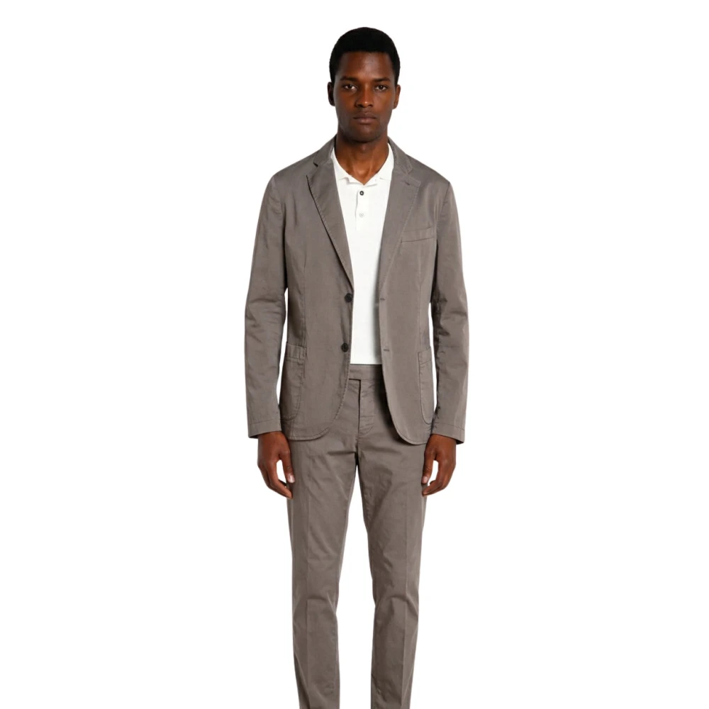 Mason's Uomo Grigio - Da Vinci Travel Blazer - Jackets - L