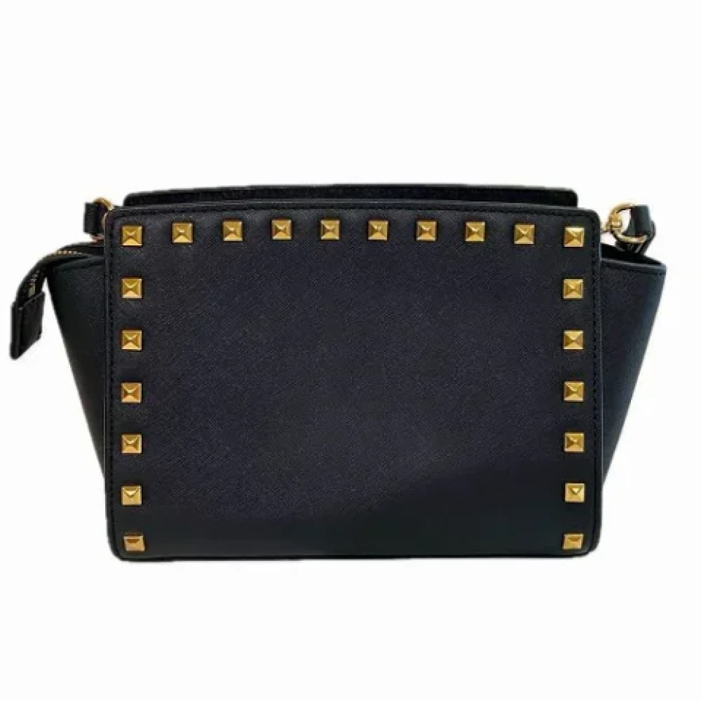 Michael Kors Pre-owned Leather shoulder-bags Black Dames