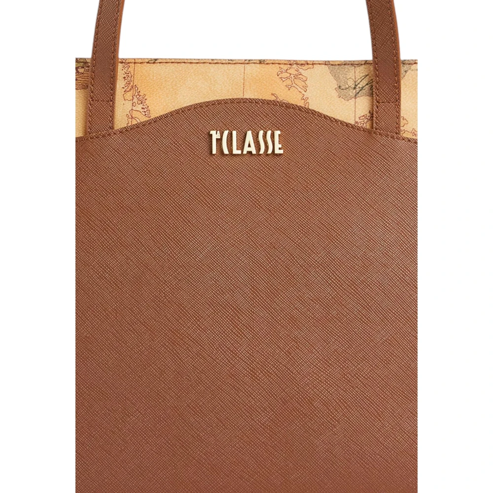 Alviero Martini 1a Classe Digital City Shopping Tas Brown Dames