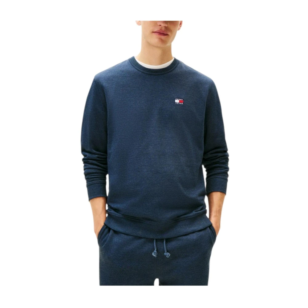 Tommy Hilfiger Men's Blue Sweatshirts, 2XL, Sweatshirts