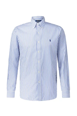 Slim Fit Button-Down Skjorta