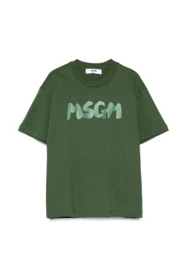 t-shirt-vert-avec-impression-graphique-en-coton