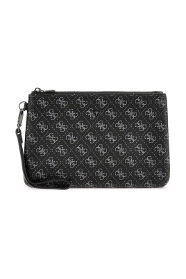 sac-a-main-monogramme-logo-en-metal-noir