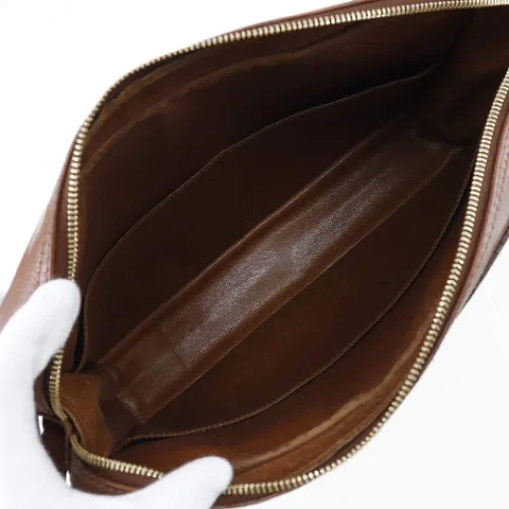 Louis Vuitton Vintage Pre-owned Canvas crossbody-bags Brown Dames
