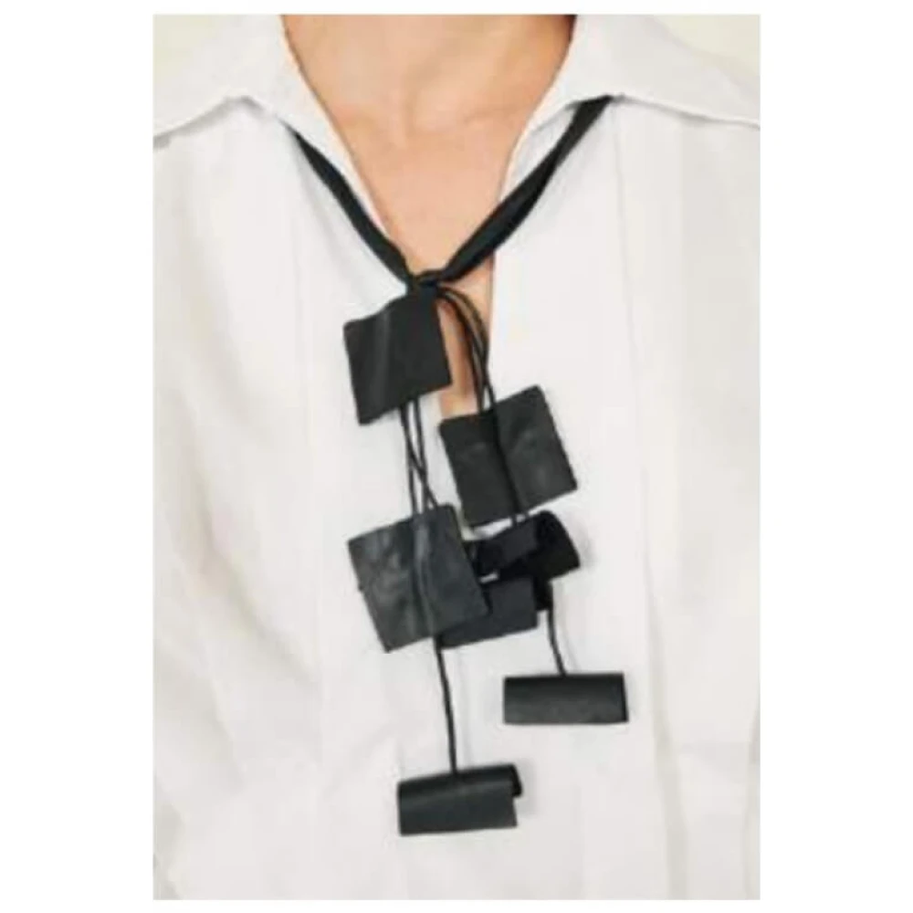 Souvenir Witte Poplin Shirt met Taille Plooien White Dames