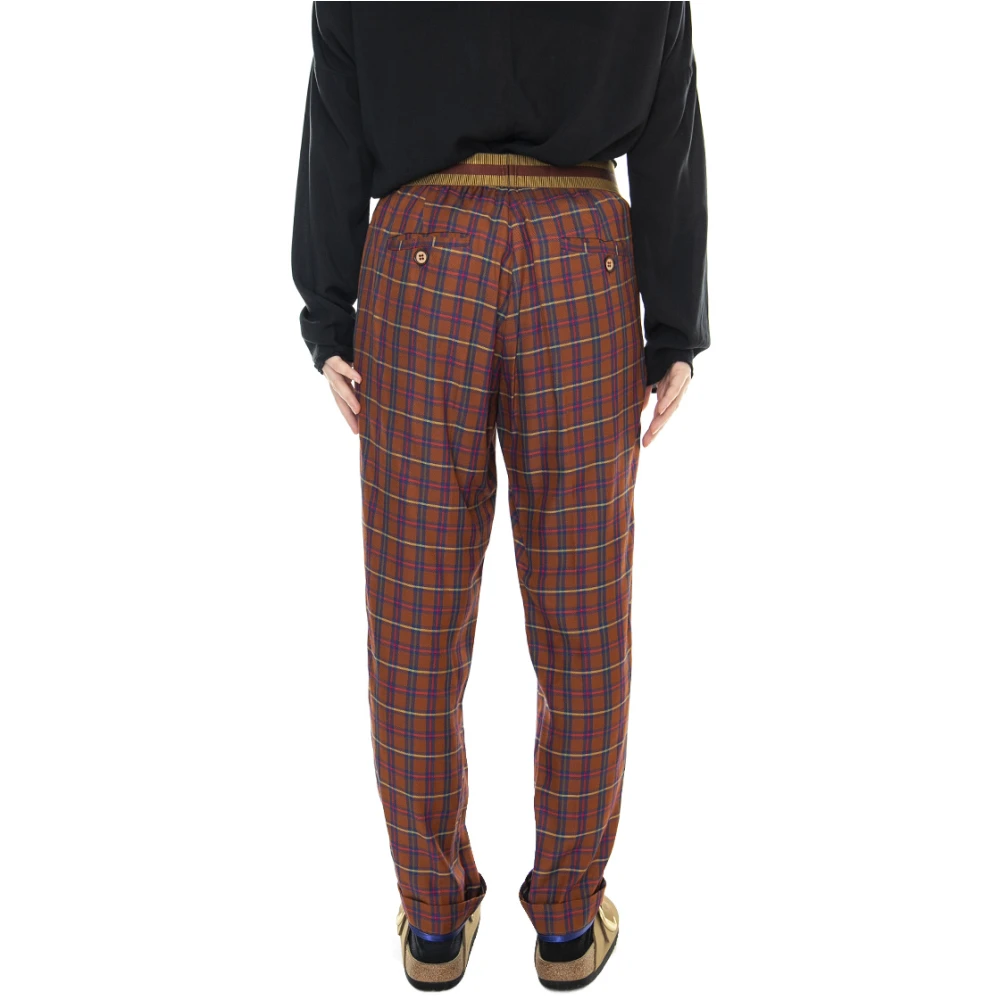 Alessia Santi Trousers Red Dames