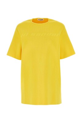 yellow-viscose-blend-t-shirt