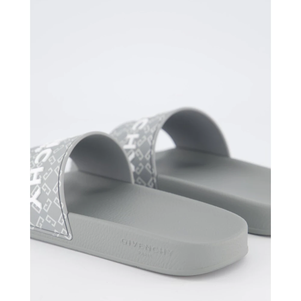 Givenchy Heren Slide Sandalen Gray Heren